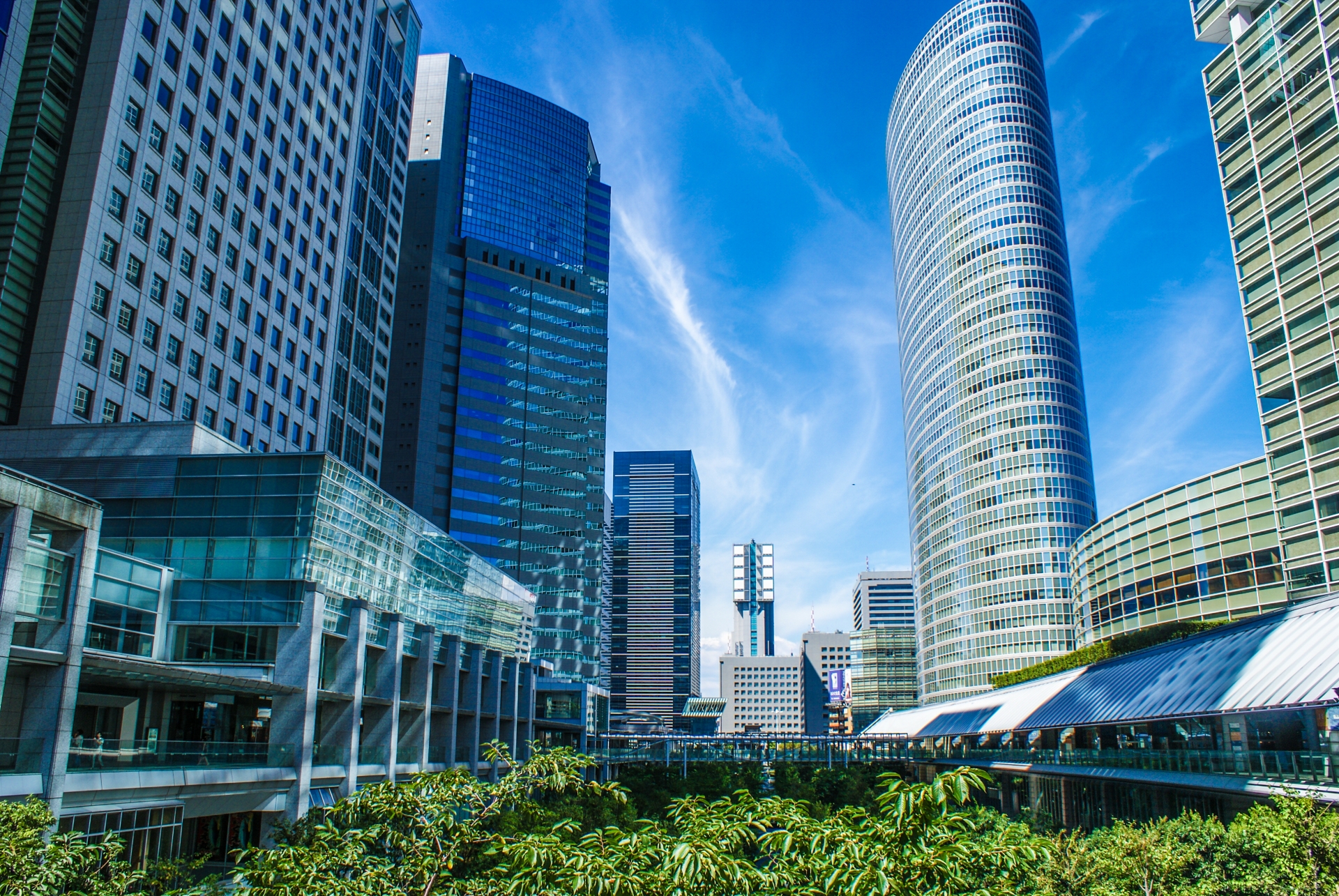 品川周辺のビルの風景の画像